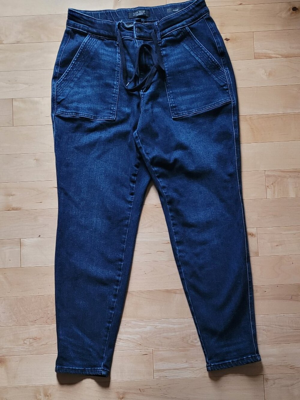 Judy Blue High Rise Denim Jogger Jeans Dark Wash Size 14W